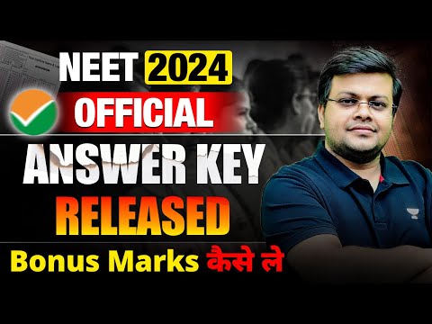 NEET 2024 Answer Key Out  Sheet Release 2024 