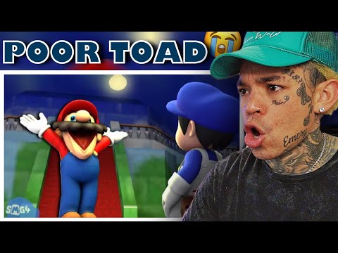 SMG4 Mario Screws In A Lightbulb Reaction 