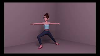 PROJECT- 6 (Ball bounce with Obstacle, Tail Animation and 20 Different Poses with Rigged Characters)
