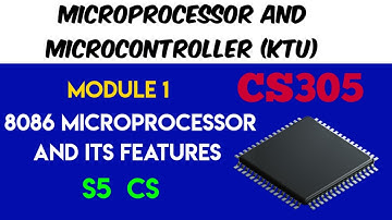 Module 1| 8086 Microprocessor & its features |Microprocessor and Microcontroller | KTU