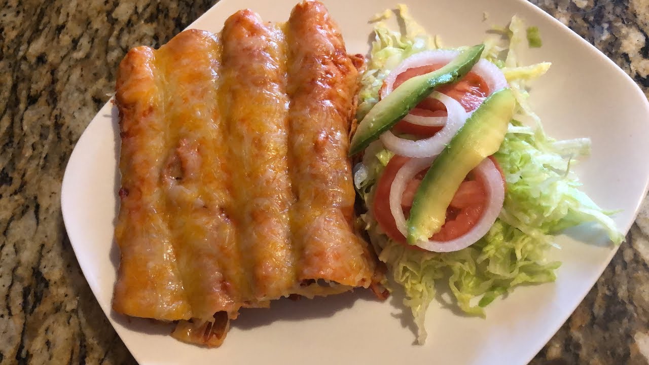ENCHILADAS DE POLLO YouTube