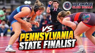 Cecilia Verrilli vs PIAA State Finalist Shannon Logue | Ultimate Club Duals 135 lb