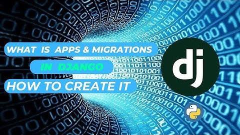 How to Create Apps and Migrations in Django | Step-by-Step Guide |@Codewithcracker