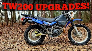 Yamaha TW200 Mods & Upgrades | Seat Concepts + Tusk High Fender Install
