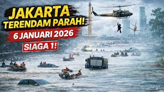 TEPAT HARI INI !!! JAKARTA LUMPUH TOTAL! BANJIR TERPARAH SEPANJANG SEJARAH \u0026 TANGGUL JEBOL
