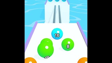 BALL RUN 2048 Games Mobile All Levels Android,iOS Gameplay New Update All Level V42   Rainbow Balls