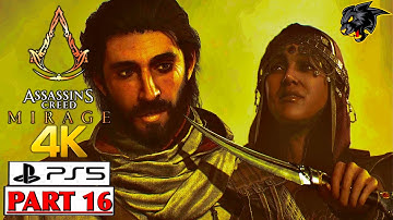 AC Mirage - Part 16 - No Commentary Gameplay Walkthrough [ PS5 4K60FPS ]