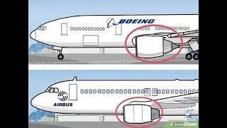 The betwn airbus and boeing