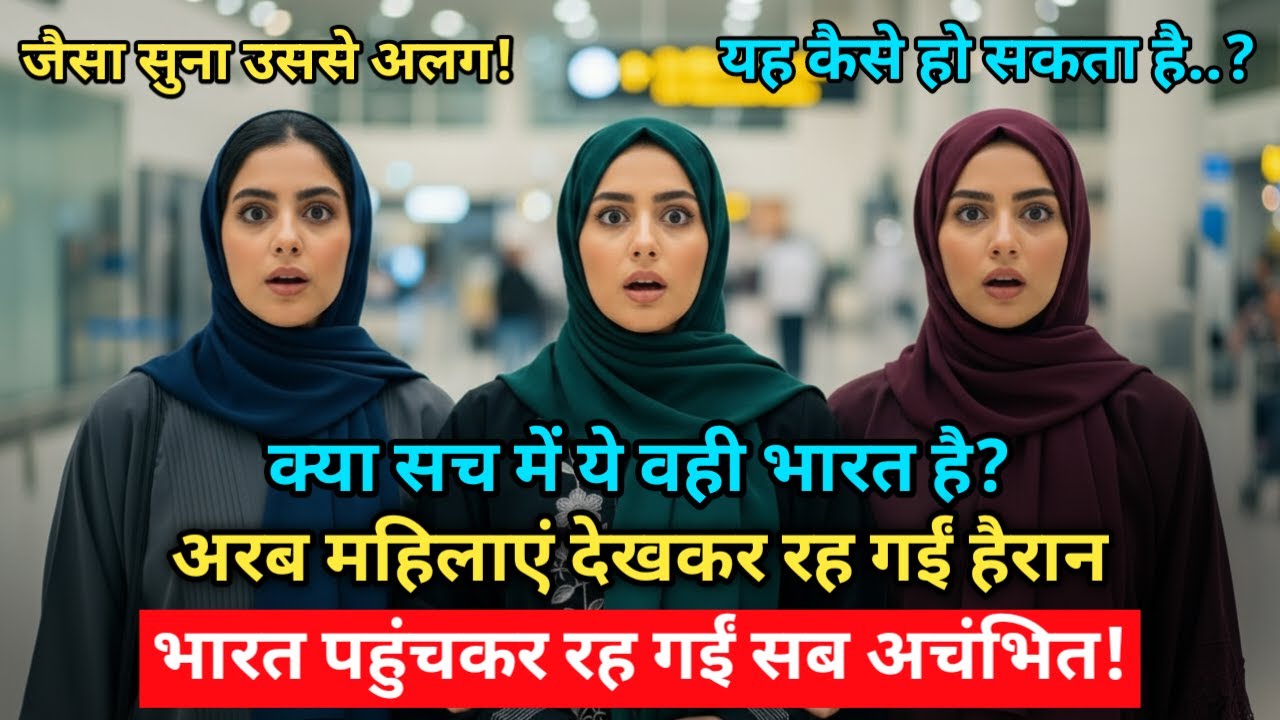 क्या यह सच में भारत है? हमने तो इसके बारे में बुरा ही जाना..! अरब की छात्राएं भारत देखकर रह गई दंग!