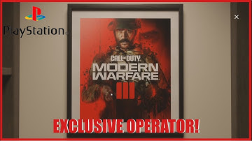 First MW3 Easter Egg SOLVED! PlayStation Exclusive Operator Lockpick Pack.