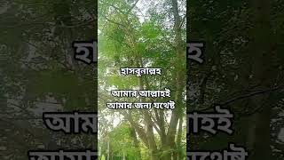 আমার আল্লাহই আমার জন্য যথেষ্ট ❤️🥀#islamic #dua #wazmahfil #esat #viral #reels #shortsvideo