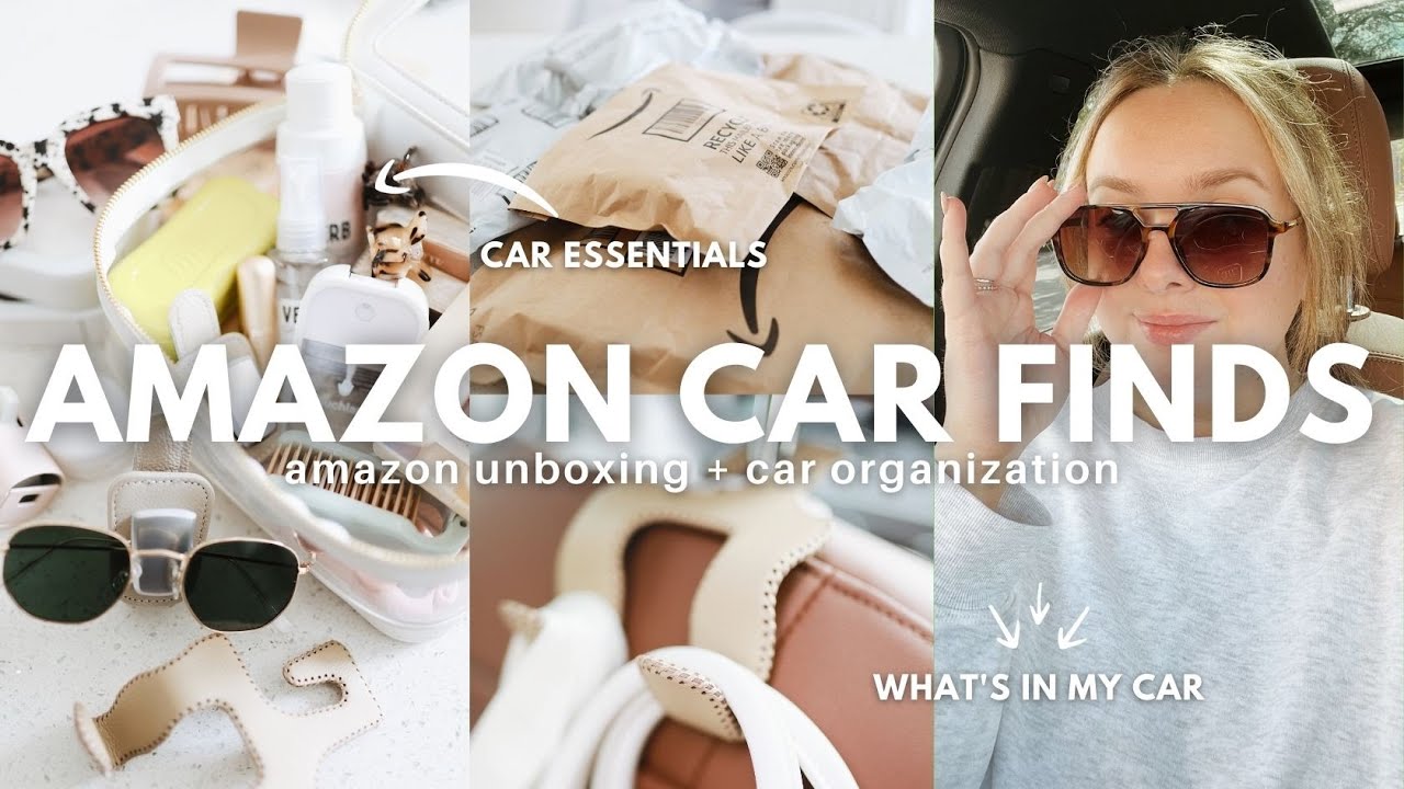 ULTIMATE*  CAR FINDS: car organization + what's in my car + car  essentials 