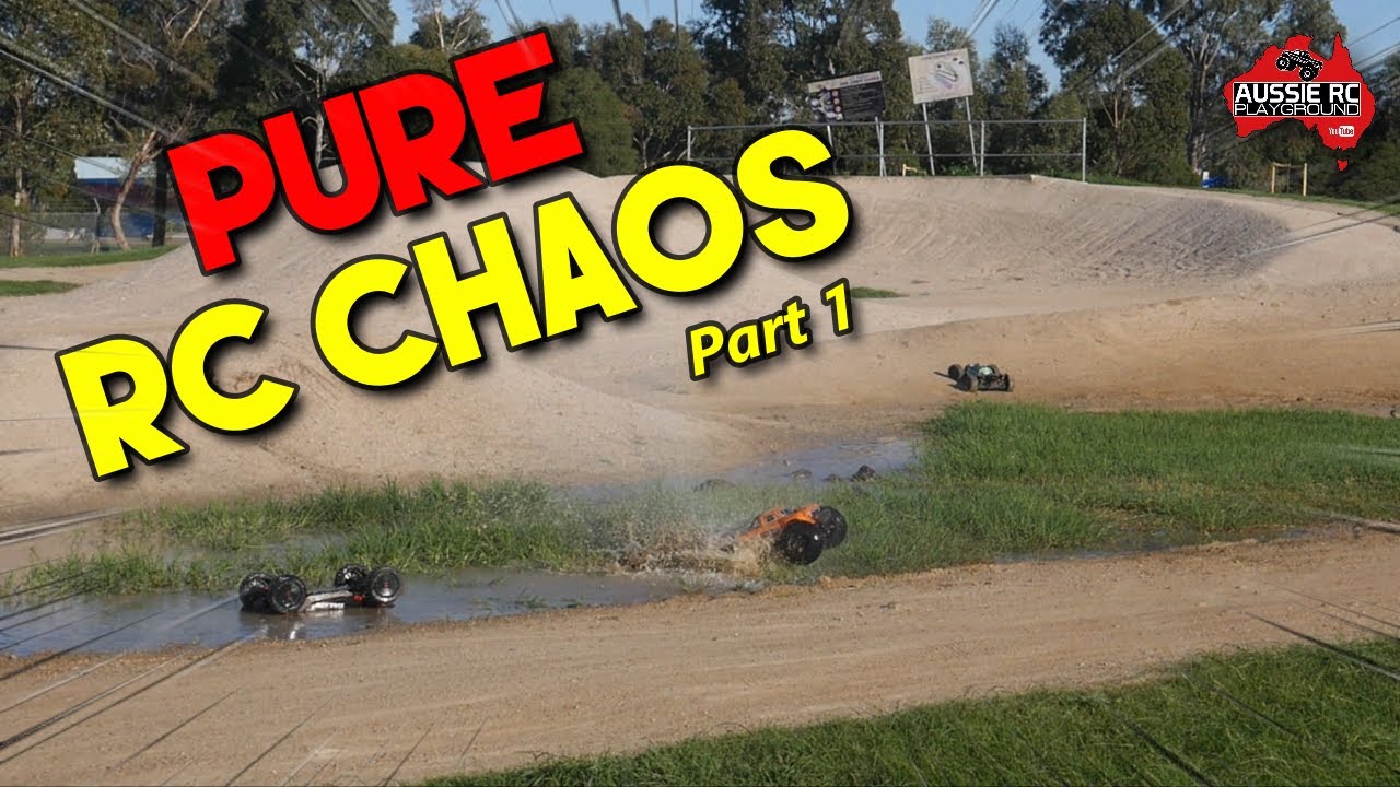 Aussie RC Playground Bash Day at Altona BMX Track Pt-1 - YouTube