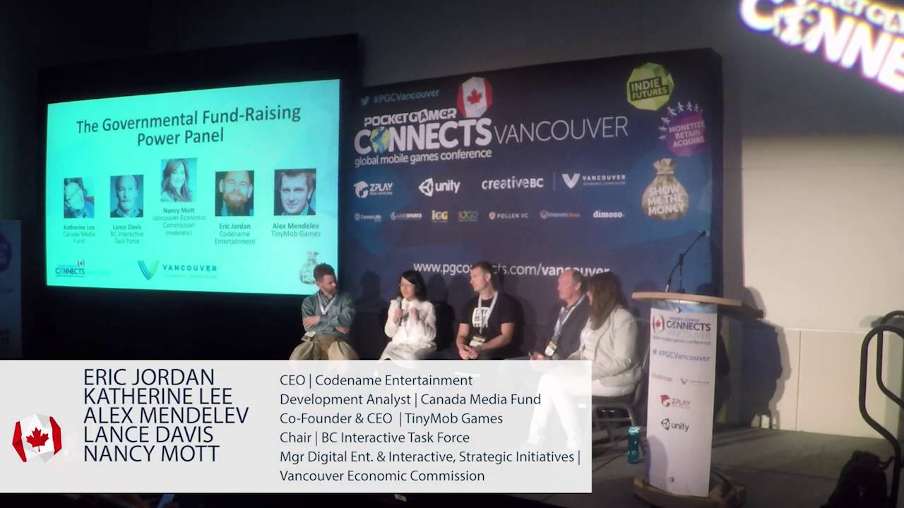 How to get funding to set up a games company in British Columbia