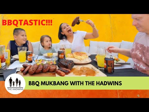 Family Bonding | Flame Grilled Meat & Fun Family Chat | UK Mukbang