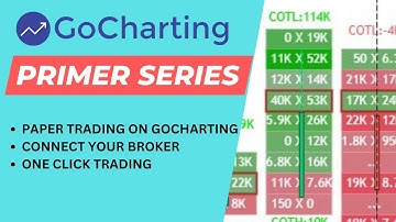 How to connect to different brokers on GoCharting? How to paper-trade!