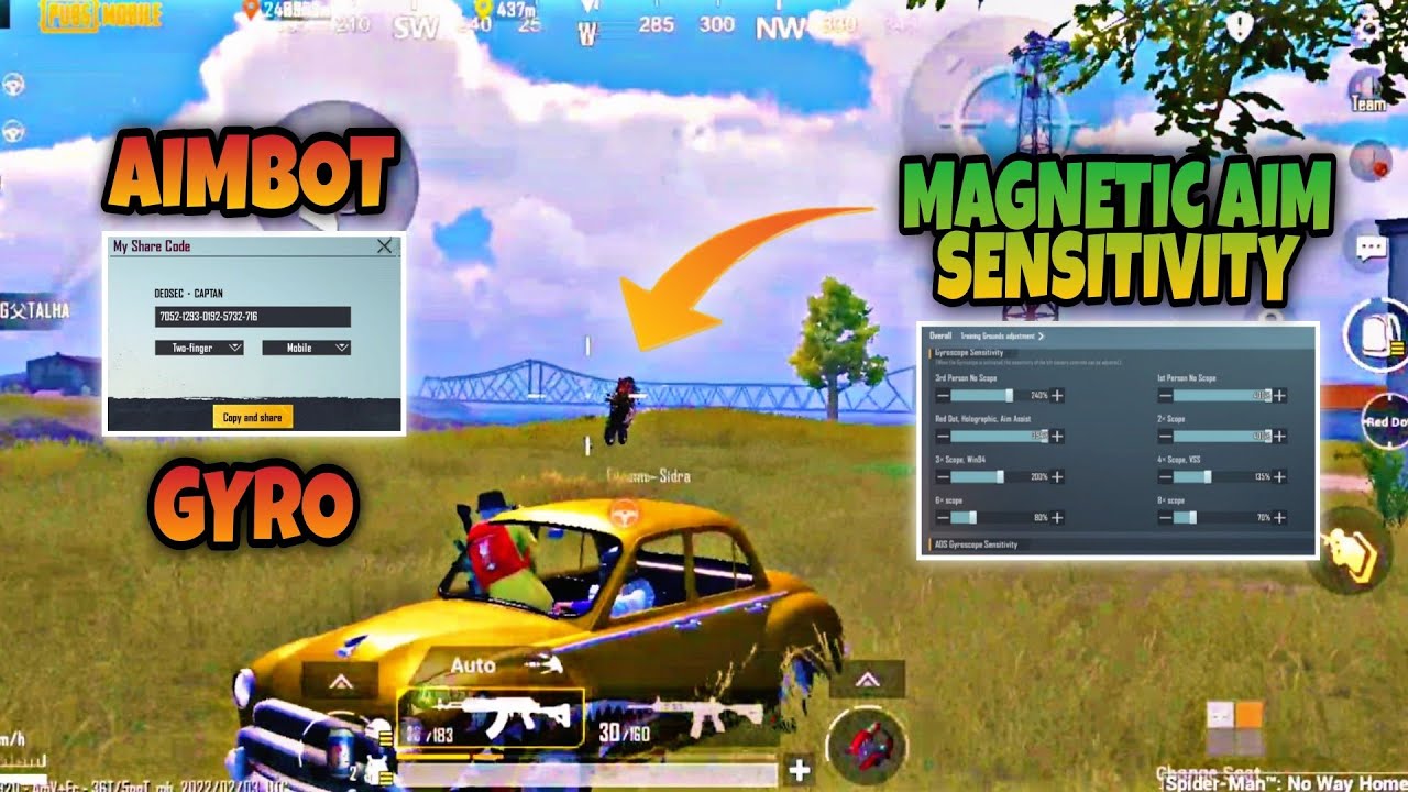 Sensitivity Pubg Mobile | Sensitivity Pubg Mobile Gyroscope | Sensitivity Pubg Mobile Code