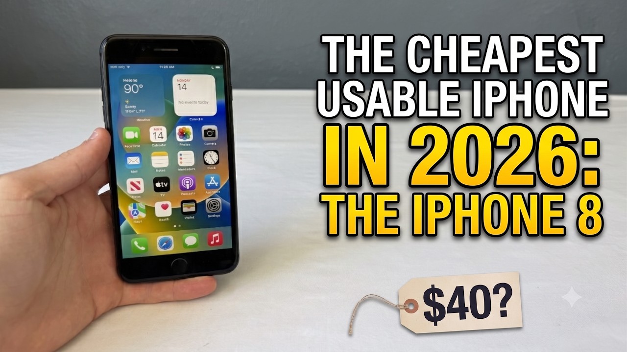 2026 06 18 値下げ可能 iPhone8 The Cheapest Usable iPhone in 2026: The iPhone 8 - YouTube