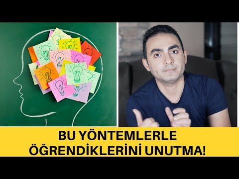 Video: Unutulanları çabucak Hatırlamayı öğrenmek Nasıl