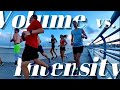 RUNNING VOLUME vs. RUNNING INTENSITY: which will make you a better runner? Plus the run vlog #64