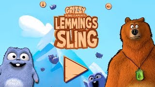 🕹️ Play Grizzy & the Lemmings Lemmings Sling Game: Free Online Slingshot  Aiming Video Game for Kids & Adults