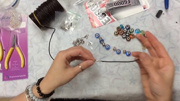 How to use End Caps on the Leather Cord