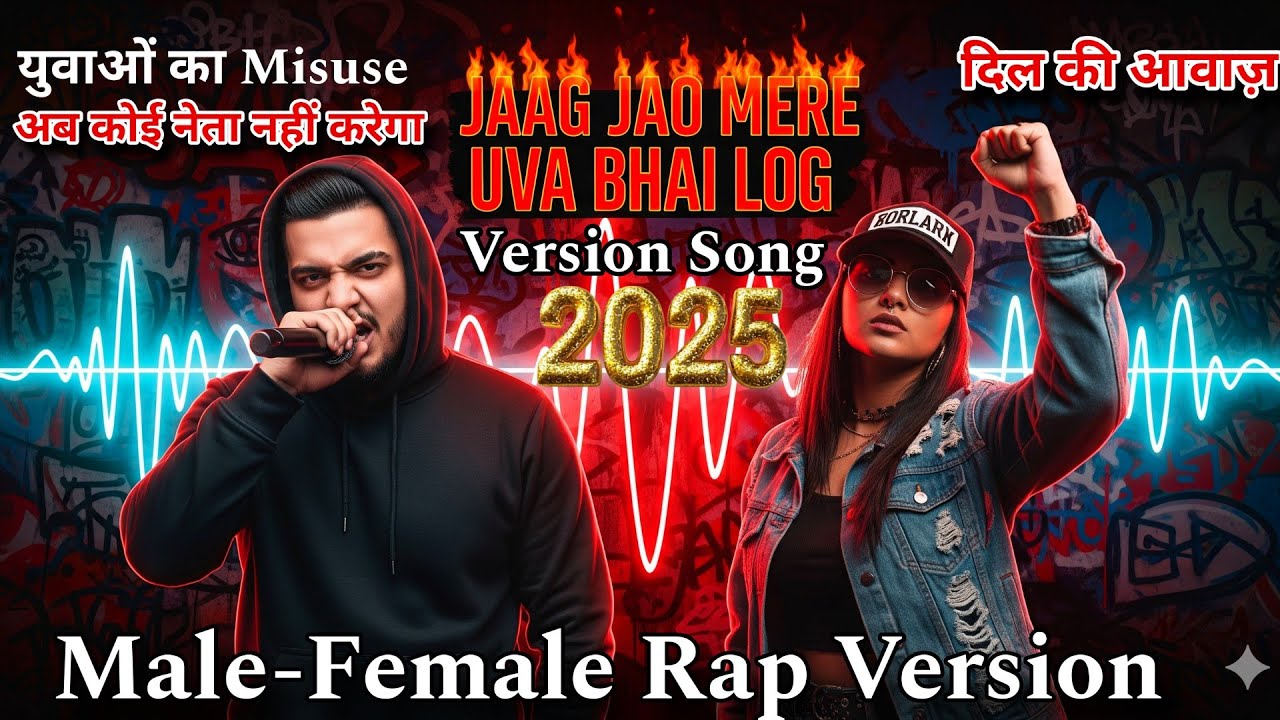 जाग जाओ मेरे युवा भाई लोग | Youth Awakening Rap Song | Motivational Desi Hip Hop 2025