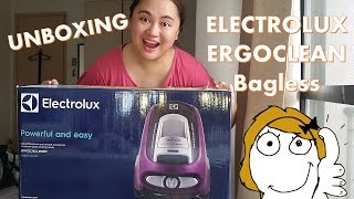 Unboxing Electrolux ErgoClean Bagless 