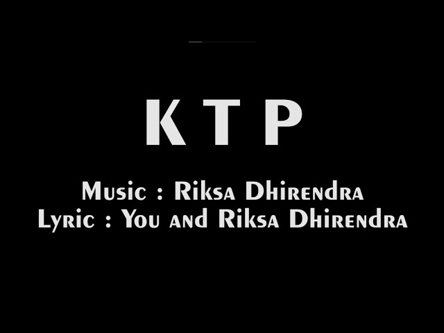 【Original Music】KTP【NIJISANJI ID】のサムネイル