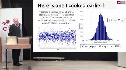 Signal Processing in Financial Applications | Dr Tuncer Aysal | Big Data Analytics Conference 2015
