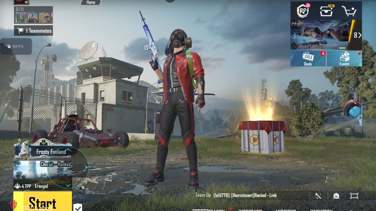 Playing PUBGM  Rank Highlights. 2026 in my  Red Magic Astra Tablet 