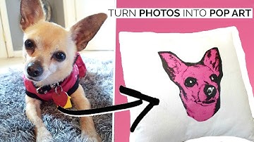 HOW TO TURN PICTURES INTO POP ART | HOW TO MAKE POP ART | Laci Jane