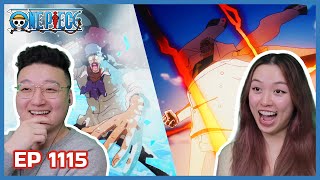 GARP VS AOKIJI! | One Piece Episode 1115 Couples Reaction \u0026 Discussion