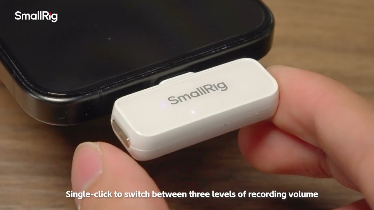 SmallRig S60 Wireless Microphone - YouTube
