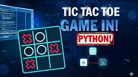 [45] Python Tic Tac Toe Game (2 Player) with CustomTkinter | Beginner GUI Game | Codex People