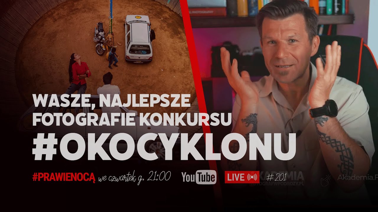 Kto wygrał w konkursie?🔴LIVE  ...prawie nocą 📸201