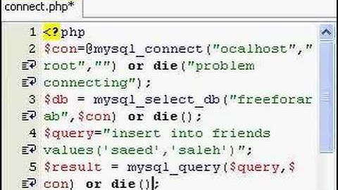 PHP Mysql Connection Part Two