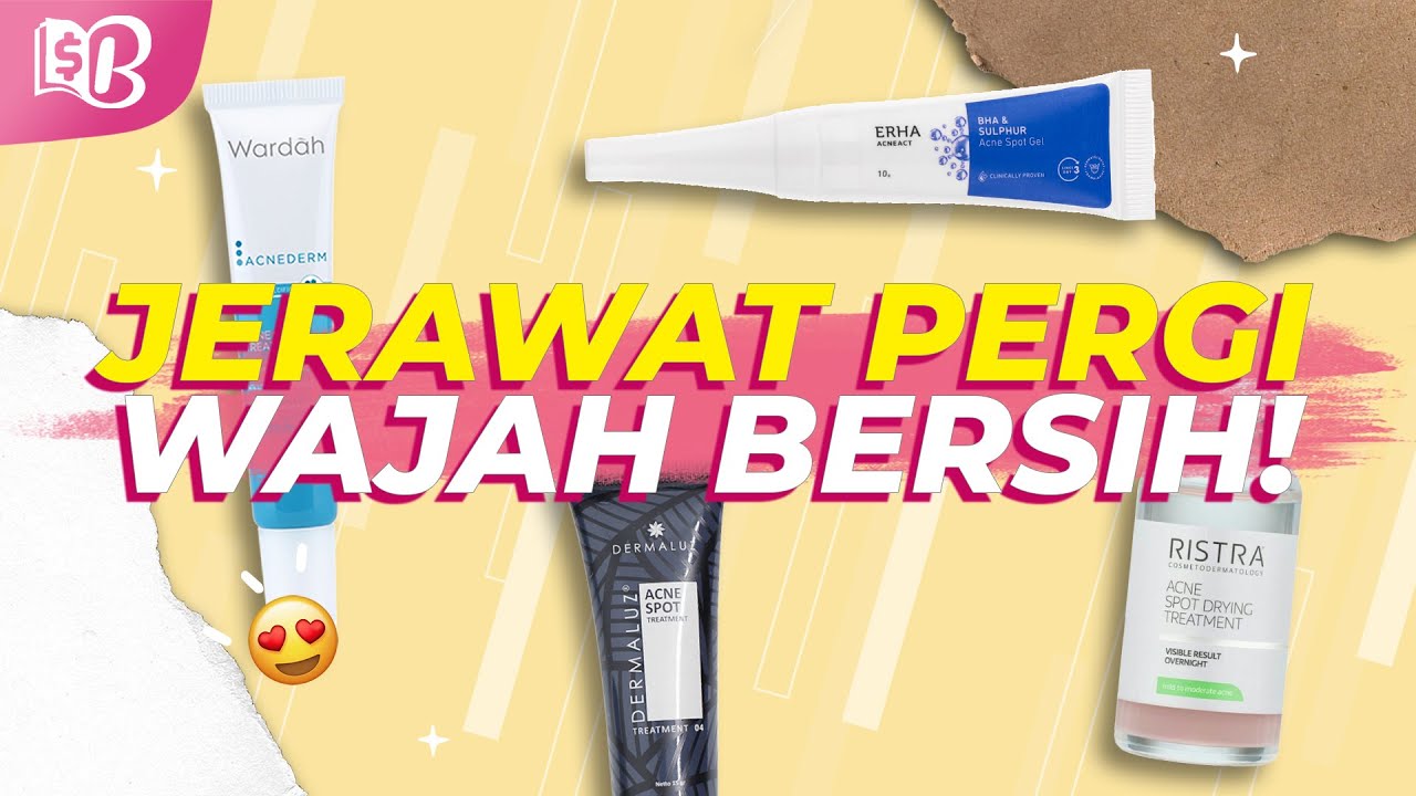 PRAKTIS! Pakai Acne Spot Treatment Untuk Mengempeskan Jerawat - YouTube
