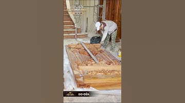 Cửa Đại Hội Tân Cổ Điển Gỗ Gõ Đỏ Pachy - Được Thiết Kế Và Thi Công Bởi Nội Thất Châu Âu Panama