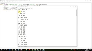 01.  Feladat ismertetése, adatbeolvasása - 2010. május emelt Helyjegy Python