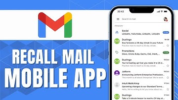 How to Recall Mail in Gmail Mobile App