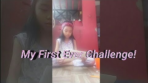 First challenge|blindfolded drawing challenge!!!