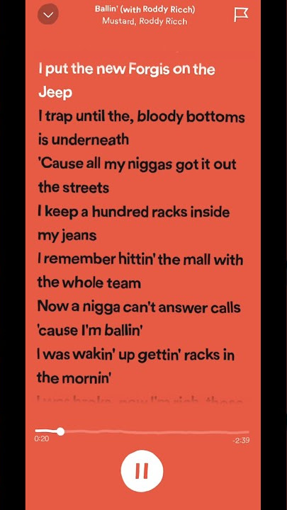 Download lagu Ballin’ || Mustard ft. Roddy Ricch || #spedup #fypシ