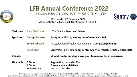 LFB Conference 2022 Gary Markham