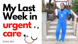 LAST WEEK IN THE URGENT CARE| MEDICAL ASSISTANT