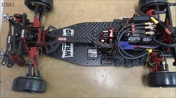 101さん　ニュー２ＷＤシャーシ  WRAP-UP　KENBRO  CONCEPT　レッド化仕様 ＆　走行動画 ＲＷＤ　ＤＲＩＦＴ　ＲＣ