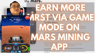 MARS MRST MINING APP V1.0 : HOW TO EARN MORE MRST TOKEN VIA GAME MODE screenshot 5