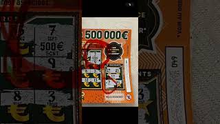 Grattage fdj cash 500€ du gain😍😍 #pourtoi #fdjgrattage #grattagefdj #grattage #grosgain #foryou
