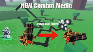 Solo Expert with the NEW Combat Medic Tower || TDX