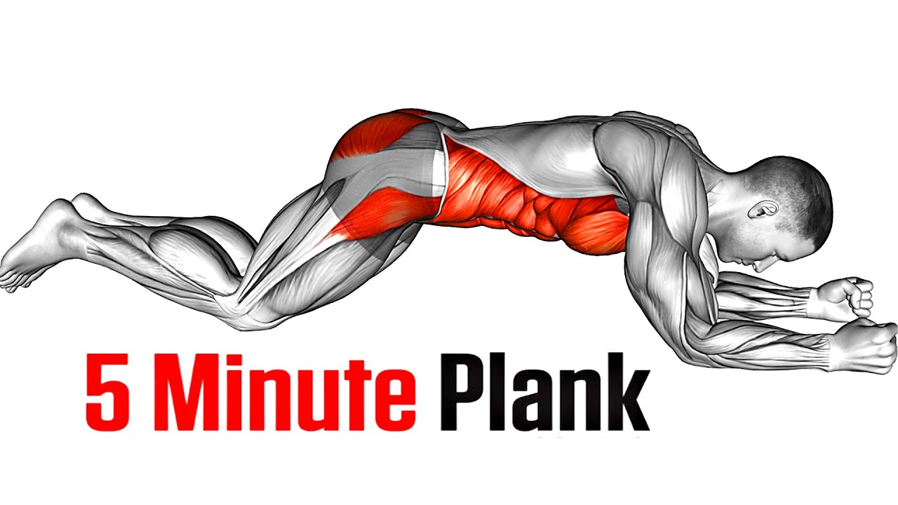 5 Min Plank Challenge to get Shredded Abs